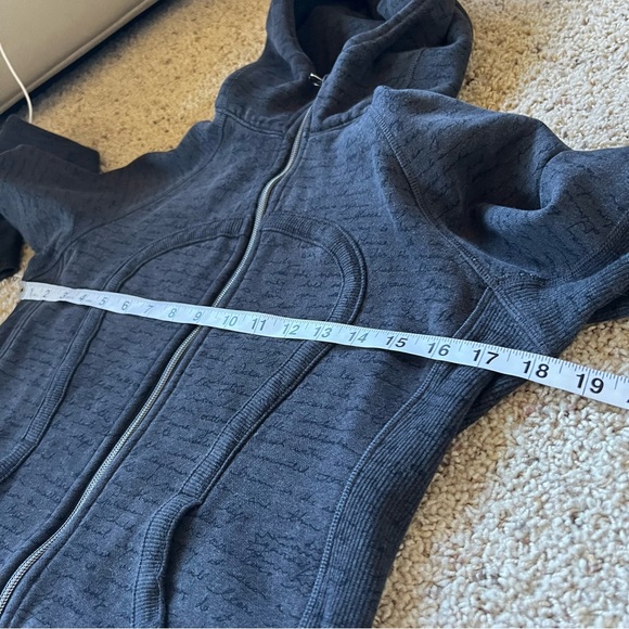 Lululemon Scuba Hoodie Manifesto Script Ghost Black - Picture 15 of 16